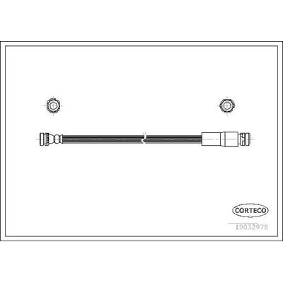 Fren Hortumu Arka Sağ veya Sol Ford Fiesta (CBK)(2002->)  SVAC 20-0131