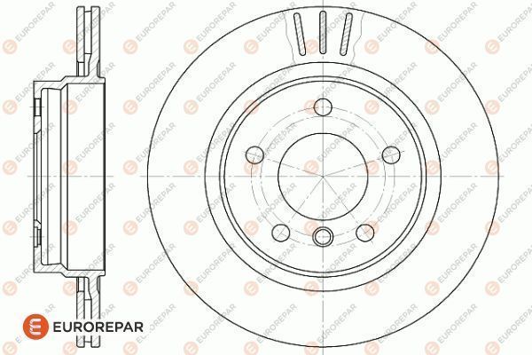 Fren Disk Ayna Arka Sağ ve Sol BMW 3 Serisi Sedan (E46)(1998->)  EUROREPAR 1618879980