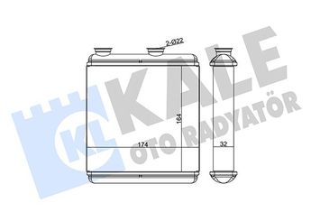 Kalorifer Radyatörü  BEHR AH 81 000P  1618288 93175260