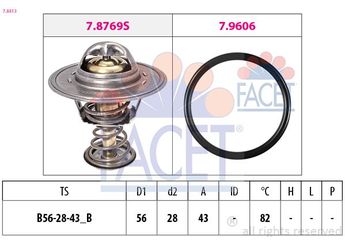 Termostat 82 °C  FACET 7.8413  2551042100 25510-42100 2551042541 25510-42541