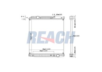 Su Radyatörü  ORİS BTO057016  9425000603 9425000903 9425001503 A9425000603 A9425000903 A9425001503