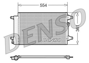 Klima Radyatörü  DENSO DCN32015  7M3820411B 1108838 1317045 7M3820411C 7M3820411ABCDE 7M3820411A 7M3820411A-B-C-D-E 7M3820411D 7M3820411E 1418700 7M3820411