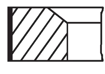Segman (72.00MM-STD)  MAHLE 010 20 N0  1020N0 010 20 N0 71732631
