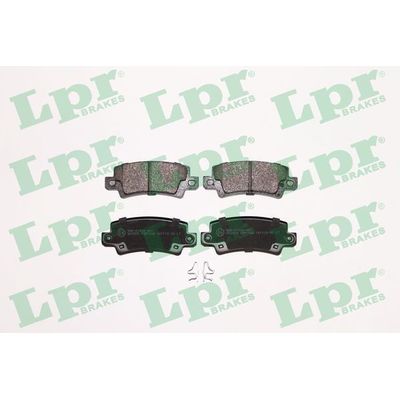 Fren Disk Balata Arka Toyota Corolla (E12)(2002->)  LPR 05P1068