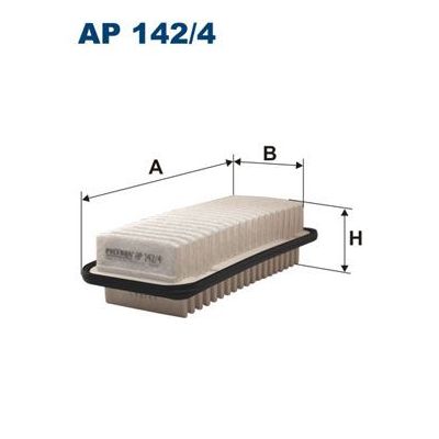 Hava Filtresi  Toyota Yaris Verso (NCP2/NLP2)(1999->)  FILTRON AP 142/4
