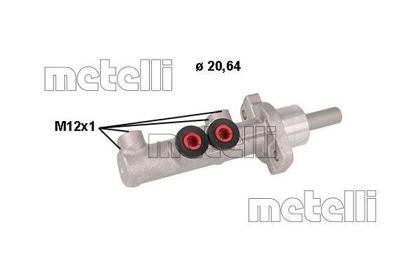 Fren Ana Merkez  Seat Ibiza (6L1)(04.2002->)  MAHER 51608