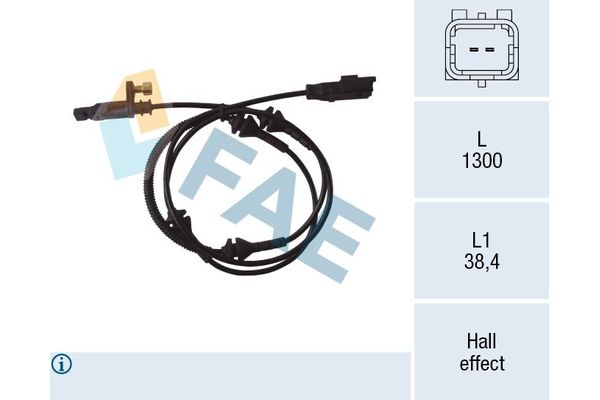 Abs Sensörü Ön Sağ veya Sol FAE 78089