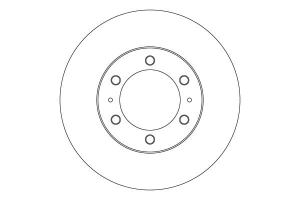Fren Disk Ayna Ön Sağ ve Sol Toyota Hilux (KUN)(2005->)  WALBURG WBD1290D