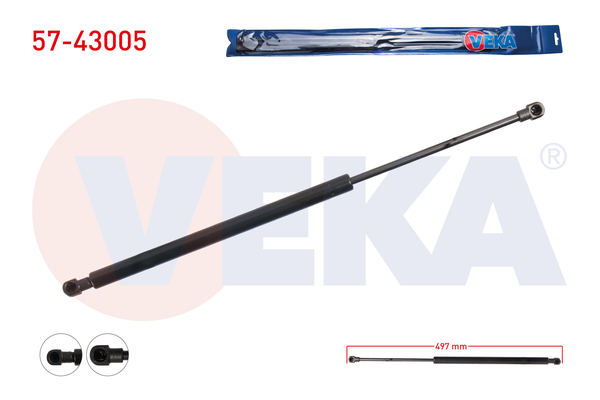 Bagaj Amortisörü Sağ veya Sol VEKA 57-43005