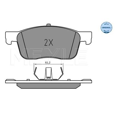 Fren Disk Balata Ön Citroen Jumpy Combi (06.2016->)  FIAT ORJINAL 155253709