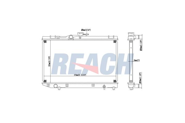 Su Radyatörü  RADISEN RR 64773