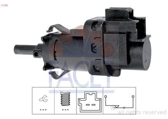 Fren Müşürü  FACET 7.1231  3M5T13480AC 1223097 1 223 097 1227339 1 227 339 3M5T13480AA 3M5T-13480-AA 3M5T13480AB 3M5T-13480-AB 3M5T-13480-AC 4832217 4 832 217 C2S44974 C2S 44974 C2S46705 C2S 46705 BR1A66490 BR1A-66-490 30773935 9494890