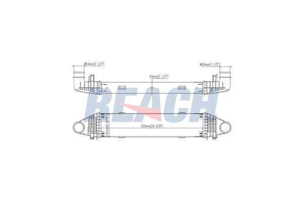 Turbo Radyatörü  Mercedes GLK -Serisi (BM 204)(06.2008->)  MERCEDES ORJINAL 204 500 03 00 OR