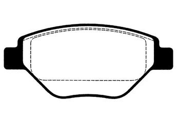 Fren Disk Balata Ön MOTRIO 8671095213  8671095213 410609192R 7701207673 8671016189