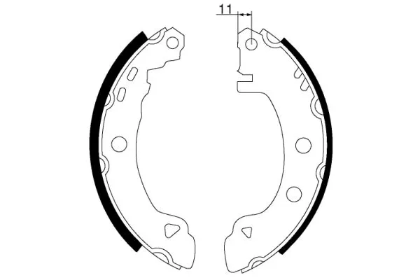 El Fren Balatası  Alfa Romeo 145 (1994->)  TEXTAR 91046500