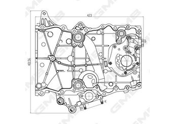 Yağ Pompası  GMB GOAS-141A  1131075060 11310-75060 1131075061 11310-75061 1131075062 11310-75062 1131075065 11310-75065 11310OC010 11310-OC010