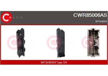 Cam Açma Düğmesi Ön Sol KRAFTVOLL 04050443  MR194826 MR260387