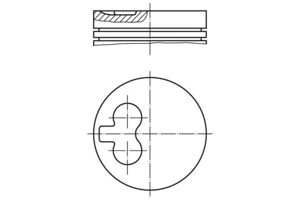 Piston (80.00MM-0.50)  NÜRAL 87-71830-050