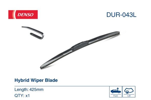 Silecek Süpürgesi Ön Hybrid Tip 425 mm - 17 inç Toyota RAV4 (A3)(2005->)  DENSO DUR-043L