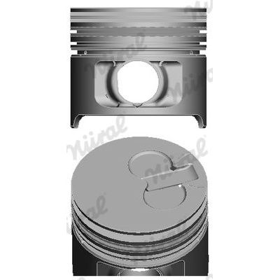 Piston (82.50MM-STD)  MAHLE 011 29 00