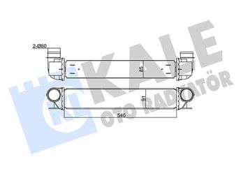 Turbo Radyatörü  VEKA 42-1408  1648287 17512247359 2247359 1751.2.247.359 2.247.359