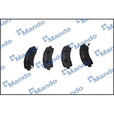 Fren Disk Balata Ön Isuzu D-Max (2007->)  MANDO MPI04