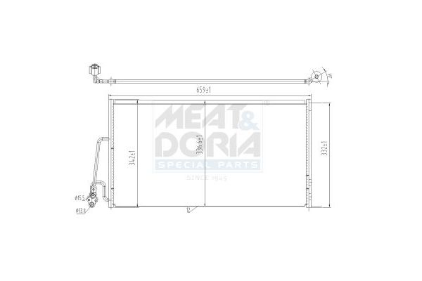 Klima Radyatörü  VEKA 43-2900
