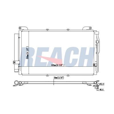 Klima Radyatörü  Hyundai Matrix (FC)(2001->)  ORİS CHY859016