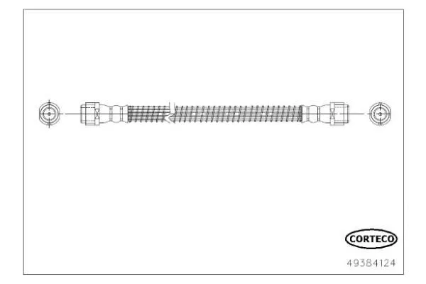 Fren Hortumu Arka Sağ veya Sol Volkswagen Amarok (2HA/2HB/S1B)(03.2010->2016)  BRAXIS AH0569