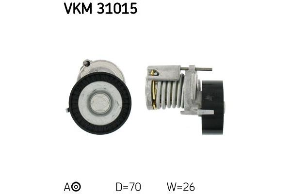 Vantilatör Kayış Gergi Rulmanı  Volkswagen Lupo (6X1/6E1)(10.1998->2005)  SKF VKM 31015