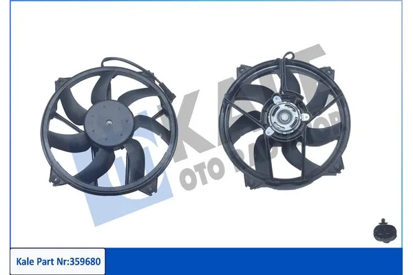 Radyatör Fan ve Motoru  KALE 359680