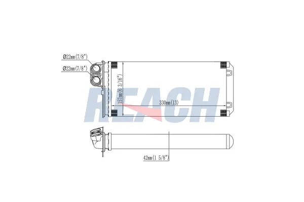 Kalorifer Radyatörü  ORİS KRN029032