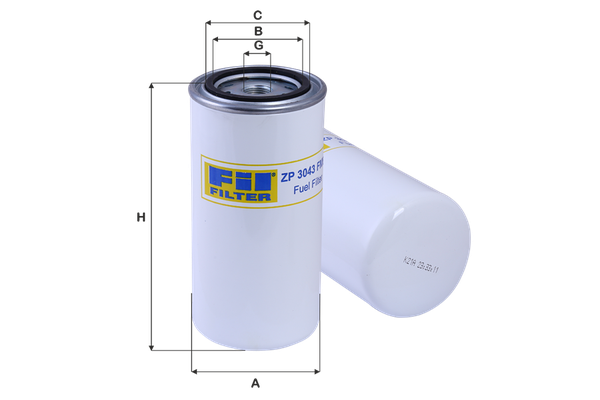 Yakıt Filtresi  FIL FILTRE ZP 3043 FMB