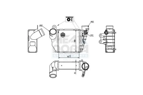 Turbo Radyatörü  VEKA 42-4433