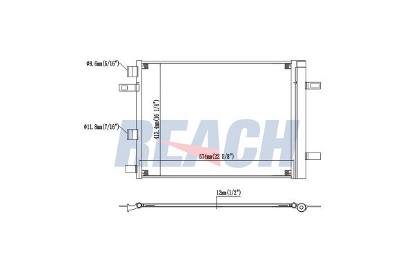 Klima Radyatörü  Mercedes B -Serisi (BM 247)(02.2019->)  ASPART 6CAC1004