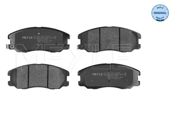 Fren Disk Balata Ön Chevrolet Captiva (2006->)  MEYLE 025 245 1016/W