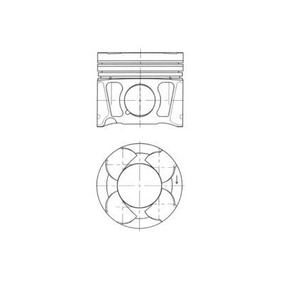 Piston (83.00MM-STD)  NÜRAL 87-73445-STD