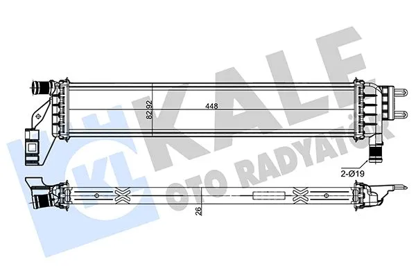 Su Radyatörü  KALE 433900