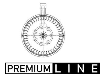 Kalorifer Motoru  MAHLE AB 68 000P  2038202514 203 820 25 14 A2038202514 A 203 820 25 14