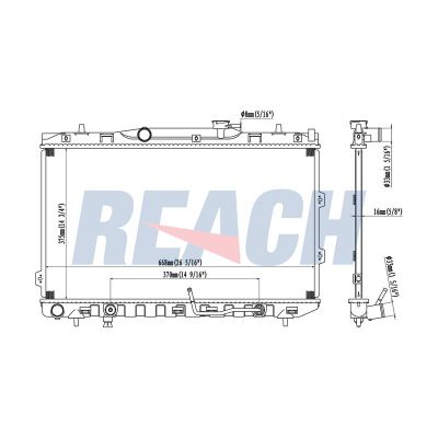 Su Radyatörü  VEKA 16-4800B
