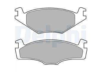 Fren Disk Balata Ön DELPHI LP756  171698151G 191698151J 191 698 151J 321698151J