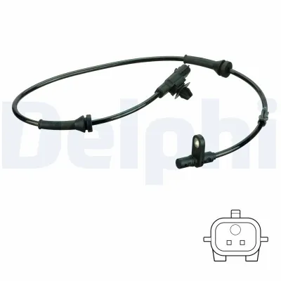 Abs Sensörü Arka Sağ Nissan Qashqai (J11E)(2013->)  DELPHI SS20777