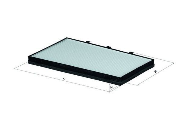 Polen Filtresi  MG Rover Rover 75 (RJ)(1999->)  MAHLE LA 243