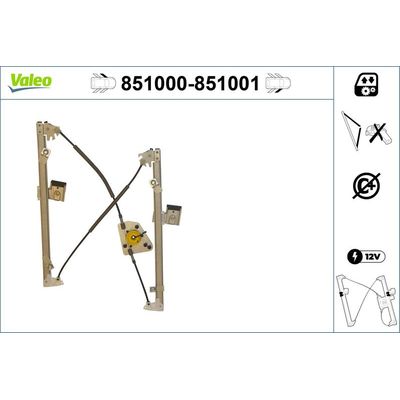 Cam Krikosu Ön Sol Hyundai Santa Fe (CM)(2006->)  VALEO 851000