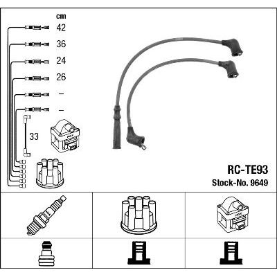 Buji Kablosu  NGK 9649