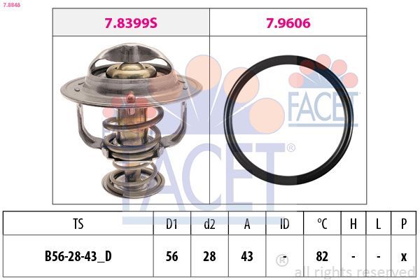 Termostat  Citroen C4 Aircross (04.2012->)  FIAT ORJINAL 6000608294