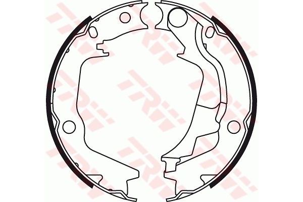 Fren Pabuçlu Balata Arka MGA 54339