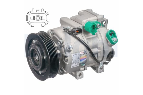 Klima Kompresörü  Hyundai Santa Fe (DM)(2012->)  DELPHI CS20514