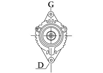 Alternatör  HC-CARGO F 032 113 349  96190262 96258990 96288095