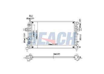 Su Radyatörü  MAHLE CR 585 000S  1300265 13145210